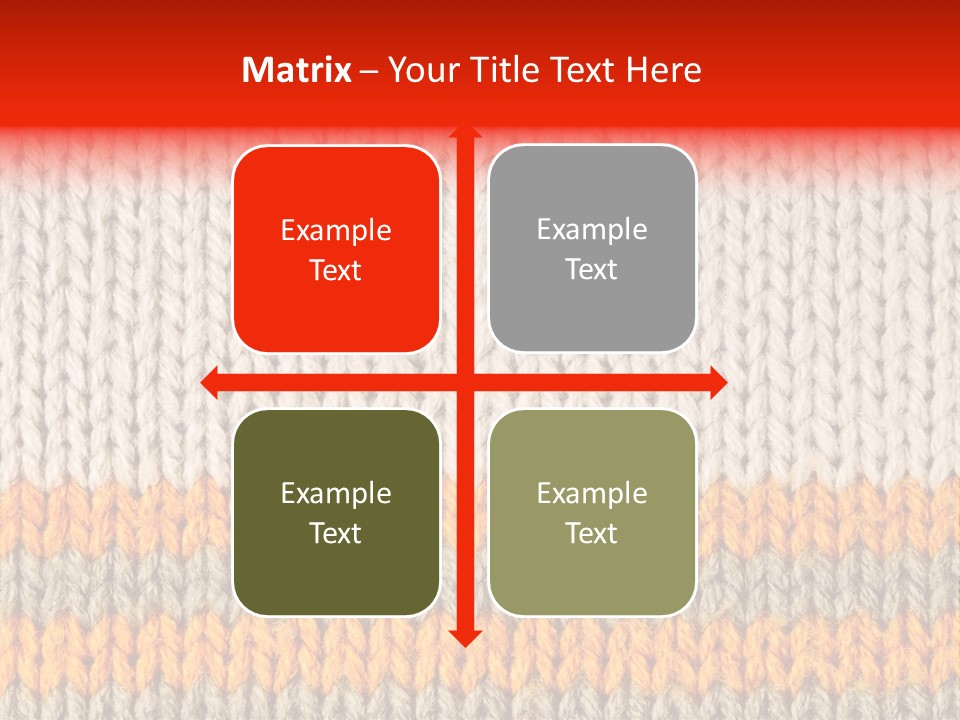 Background Wool PowerPoint Template