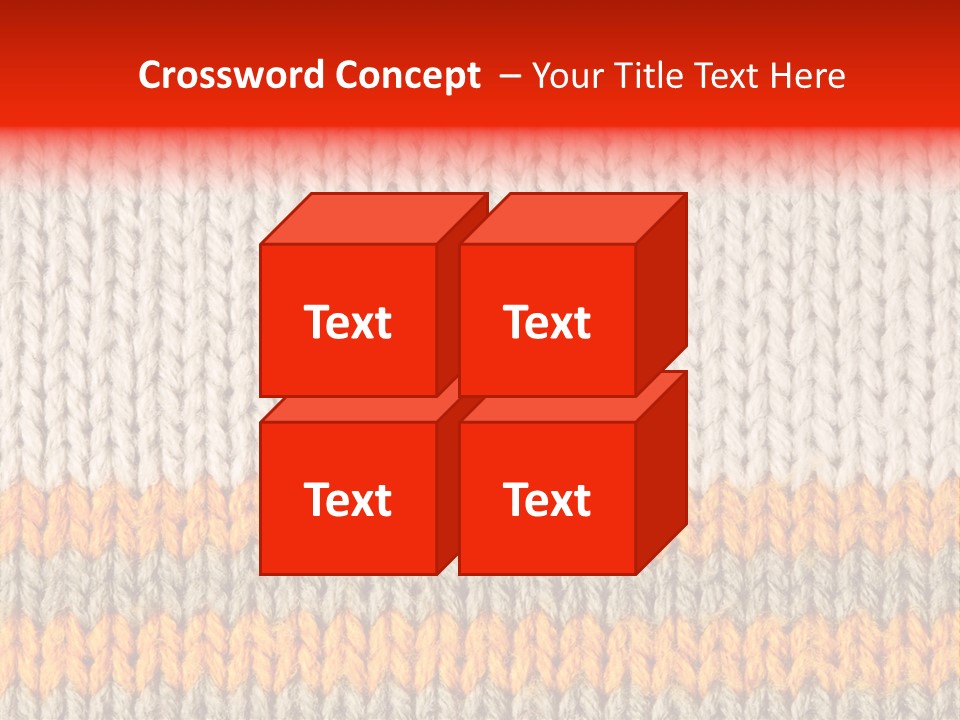 Background Wool PowerPoint Template