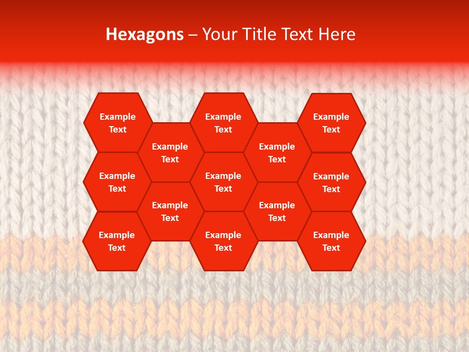 Background Wool PowerPoint Template