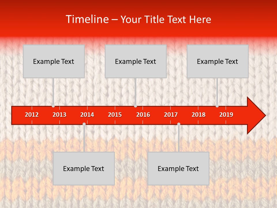 Background Wool PowerPoint Template
