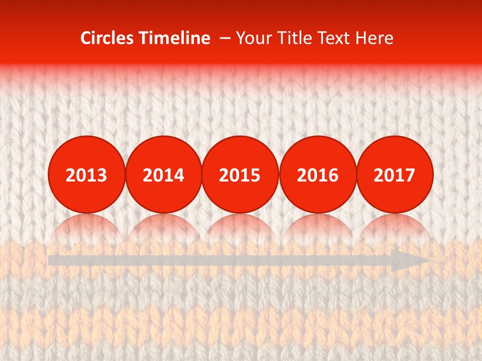 Background Wool PowerPoint Template