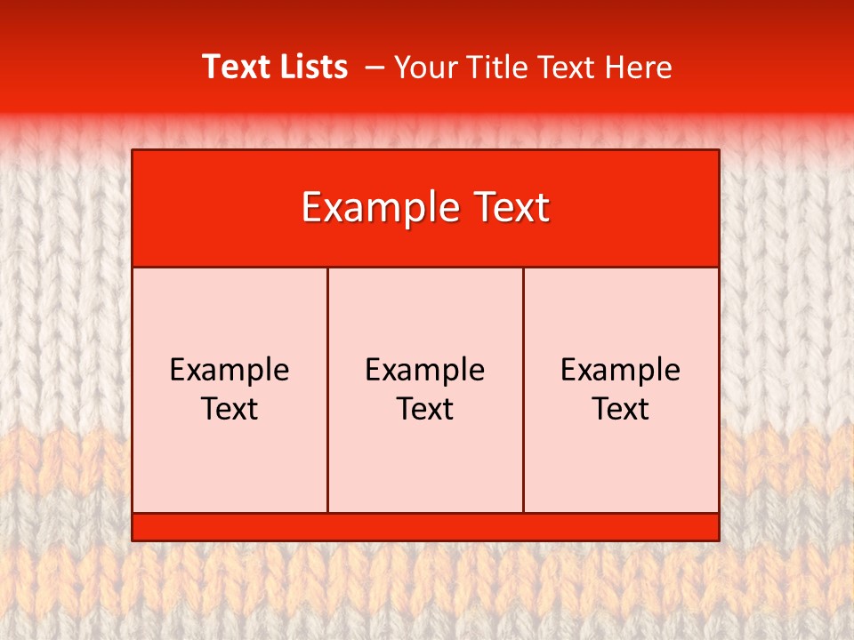 Background Wool PowerPoint Template