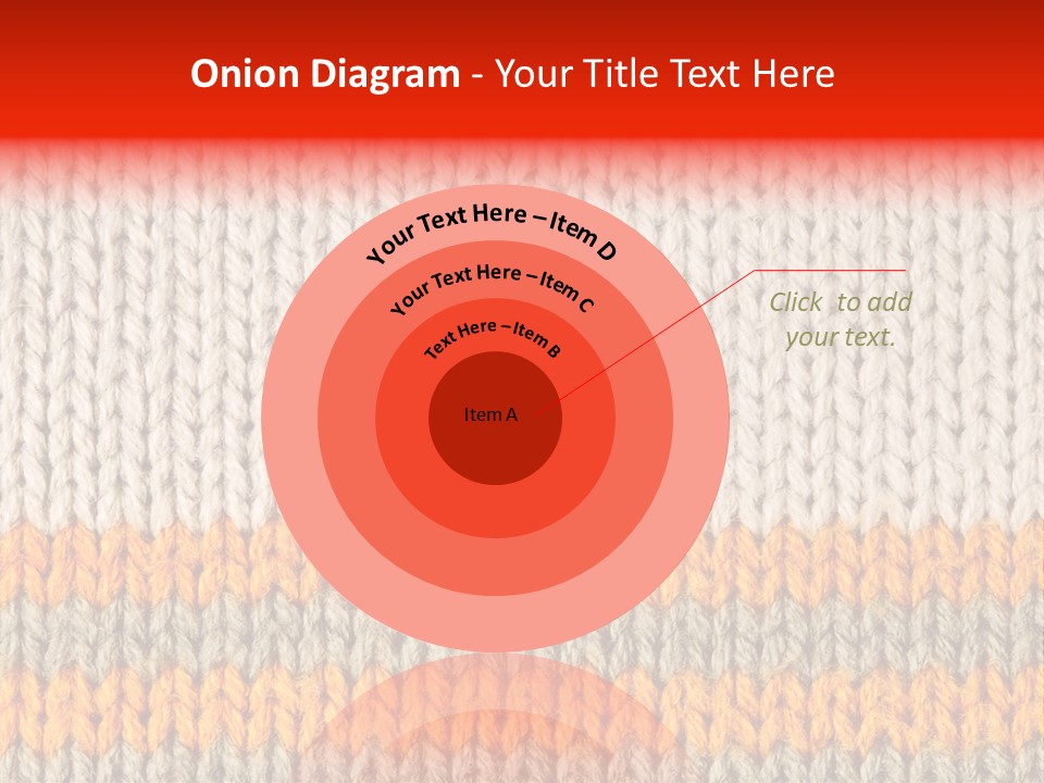 Background Wool PowerPoint Template