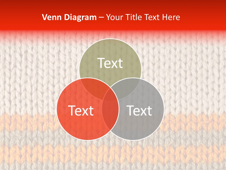 Background Wool PowerPoint Template