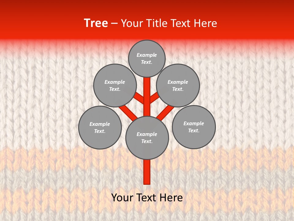 Background Wool PowerPoint Template