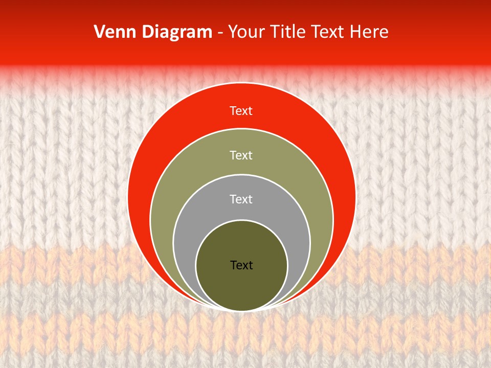 Background Wool PowerPoint Template