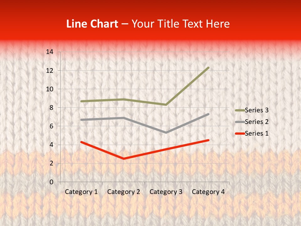 Background Wool PowerPoint Template