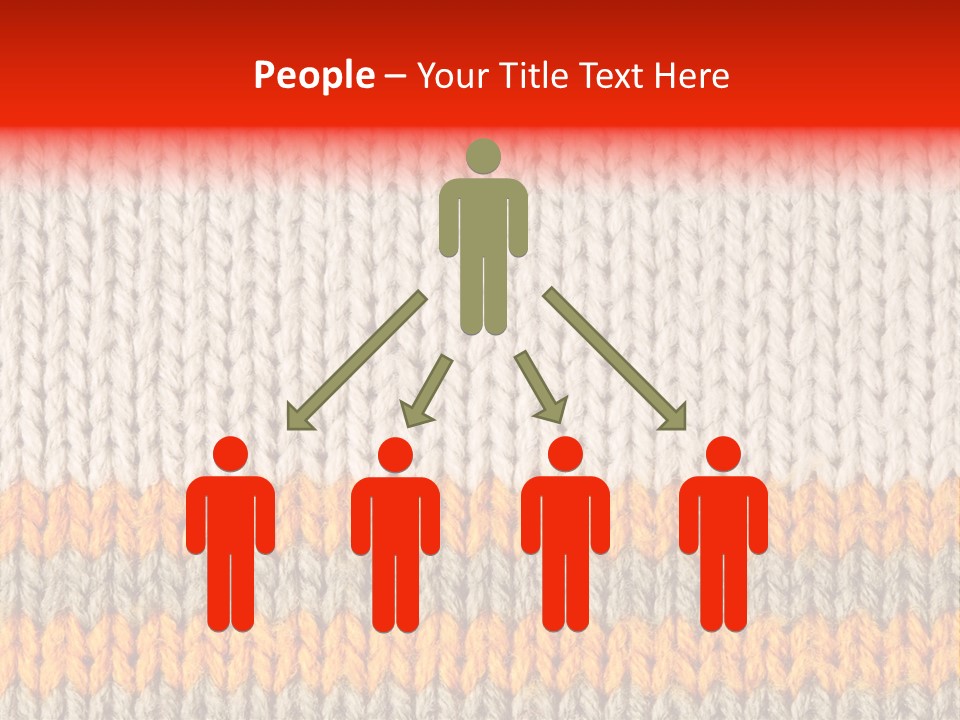 Background Wool PowerPoint Template