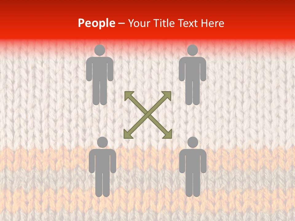 Background Wool PowerPoint Template