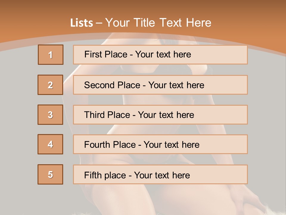 Health Elegance Cute PowerPoint Template