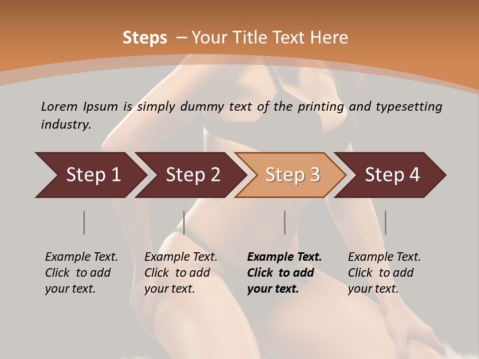 Health Elegance Cute PowerPoint Template