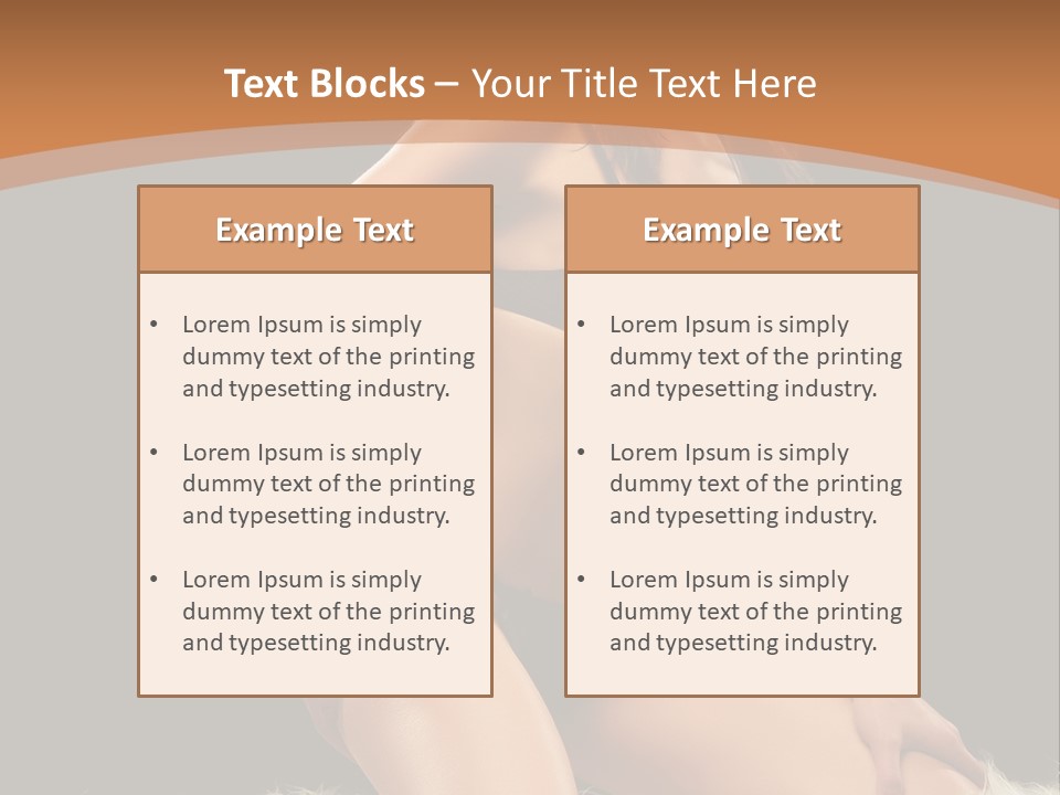 Health Elegance Cute PowerPoint Template