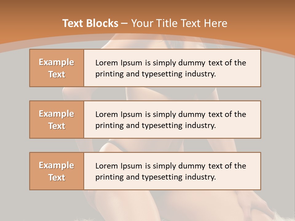 Health Elegance Cute PowerPoint Template