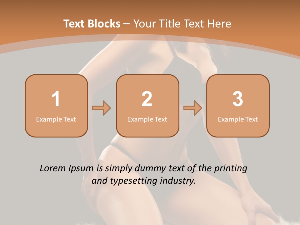 Health Elegance Cute PowerPoint Template