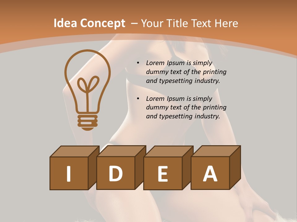 Health Elegance Cute PowerPoint Template