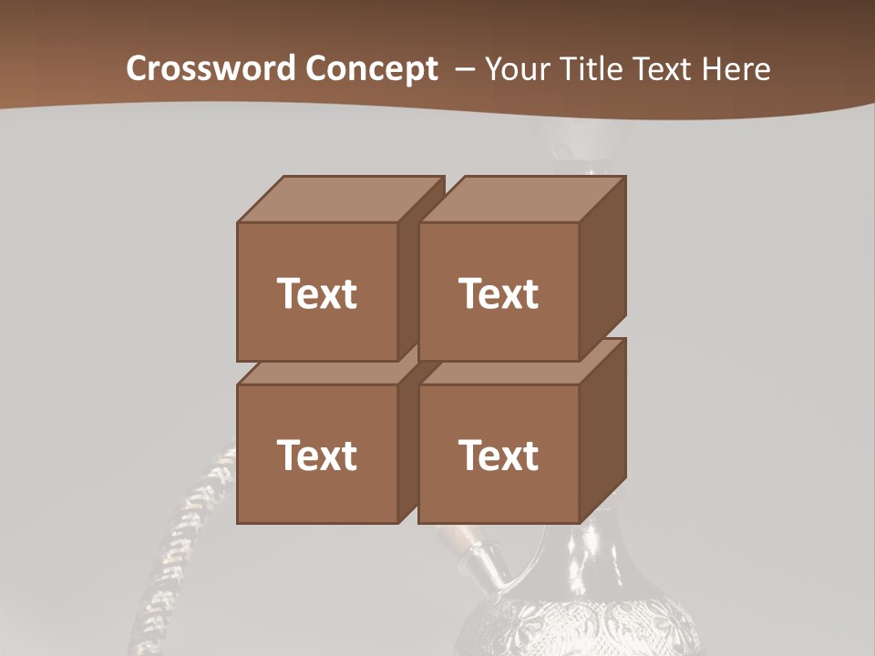 Arabian Hookah PowerPoint Template