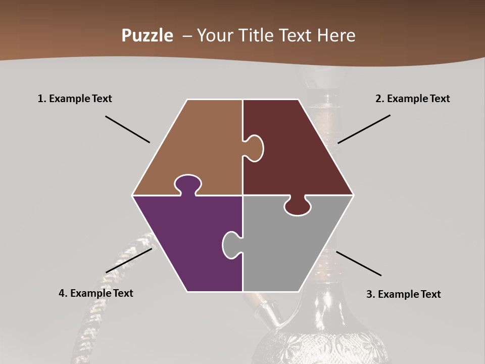 Arabian Hookah PowerPoint Template