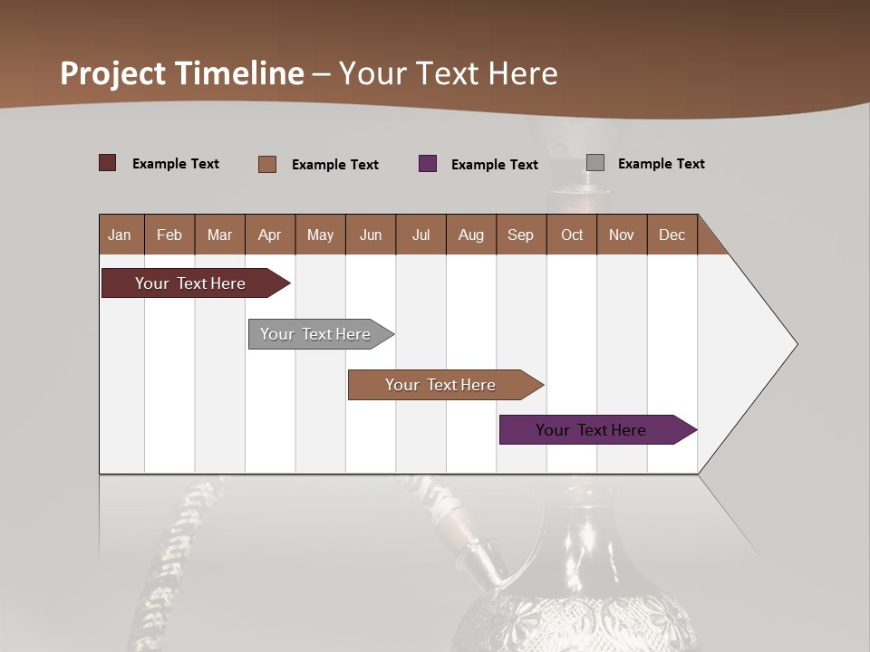 Arabian Hookah PowerPoint Template