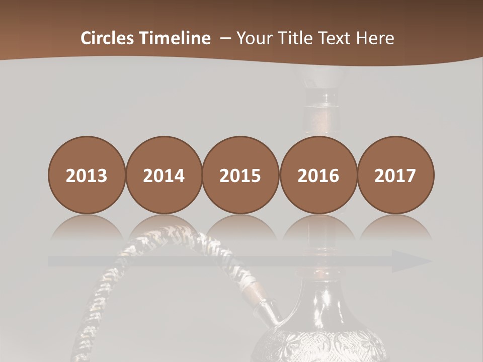 Arabian Hookah PowerPoint Template