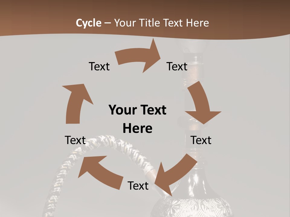 Arabian Hookah PowerPoint Template