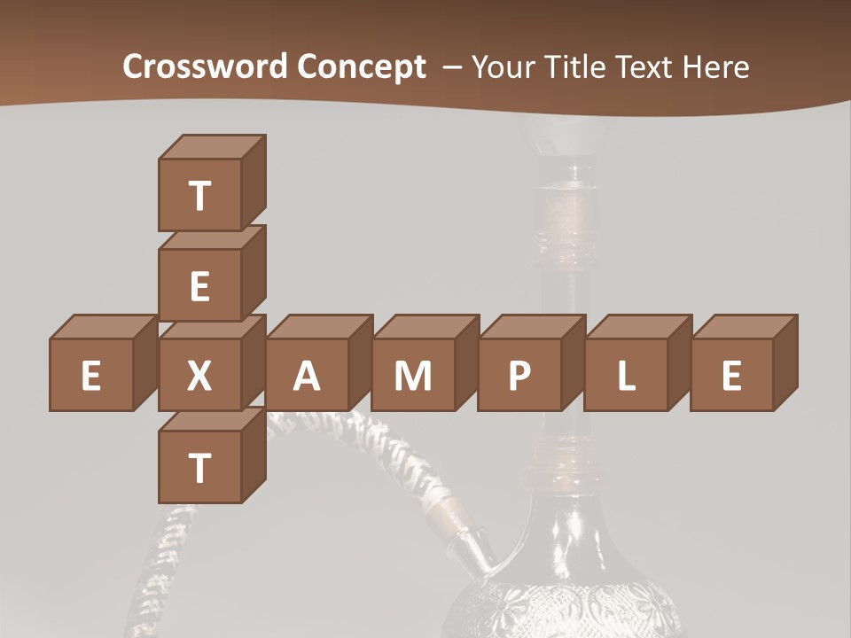 Arabian Hookah PowerPoint Template