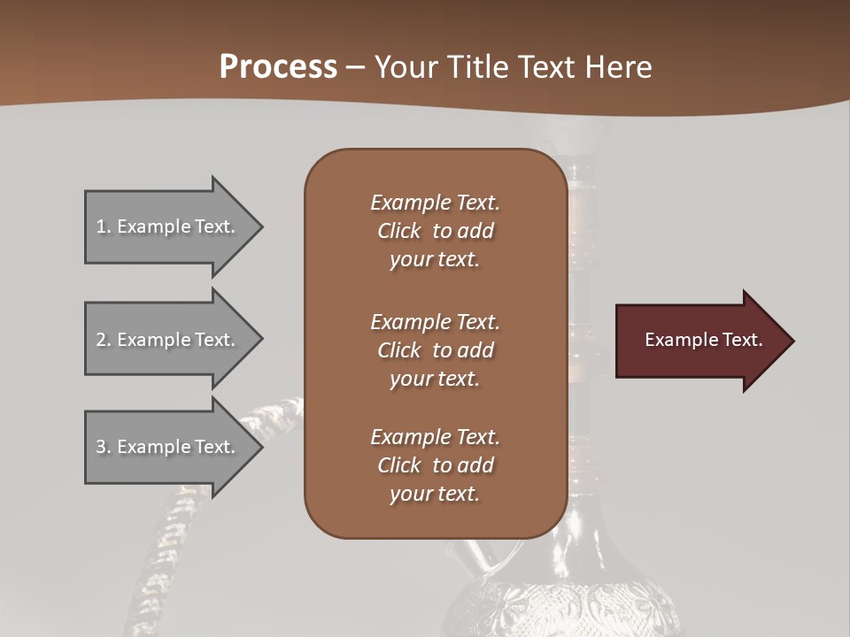 Arabian Hookah PowerPoint Template