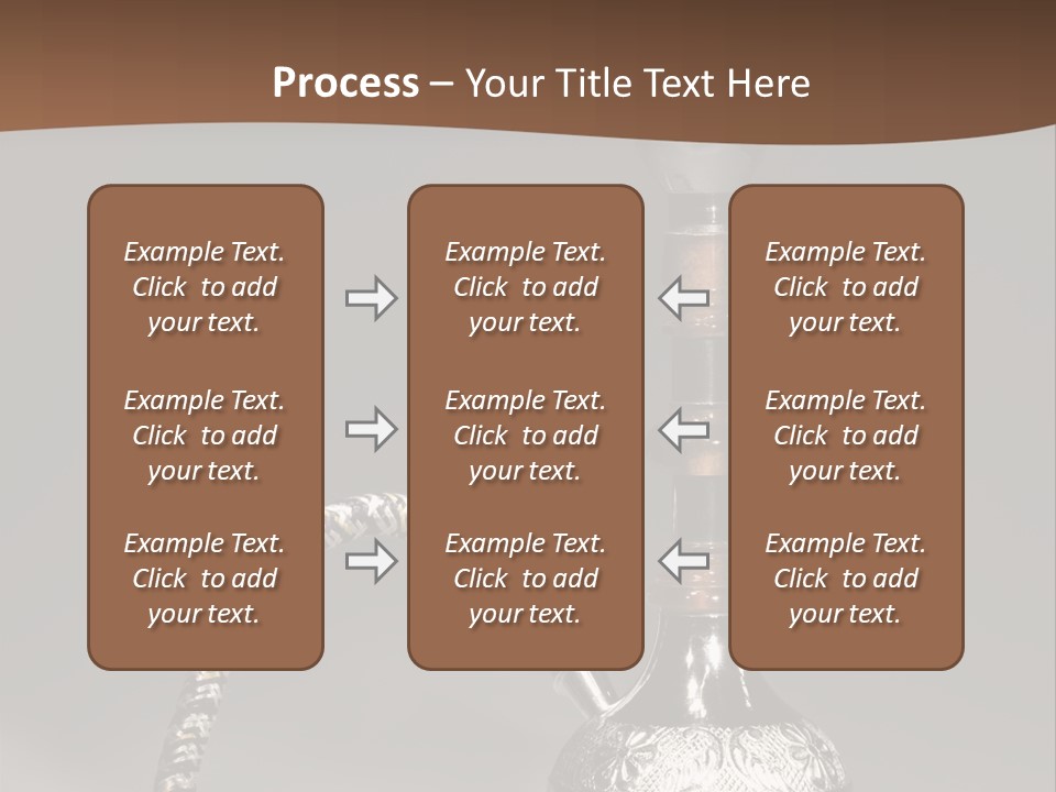 Arabian Hookah PowerPoint Template