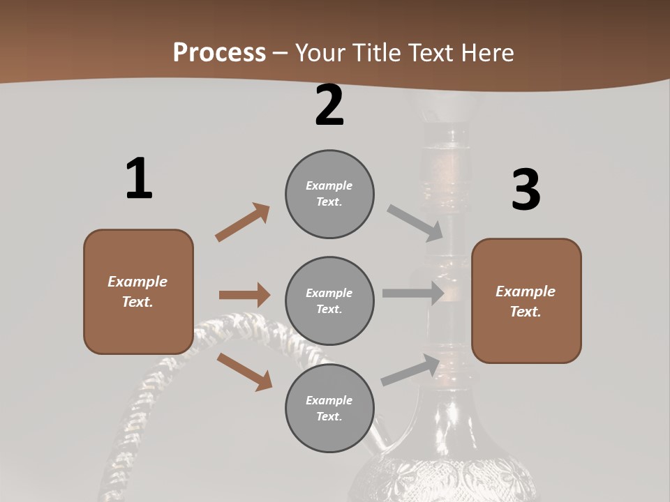 Arabian Hookah PowerPoint Template