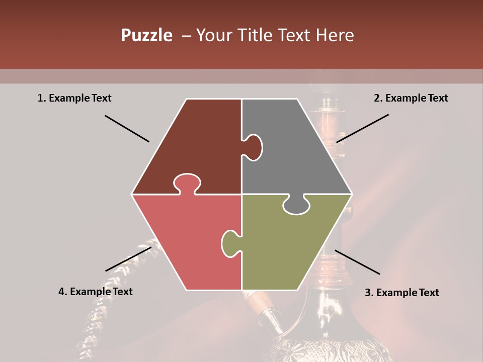 Hookah Pen PowerPoint Template