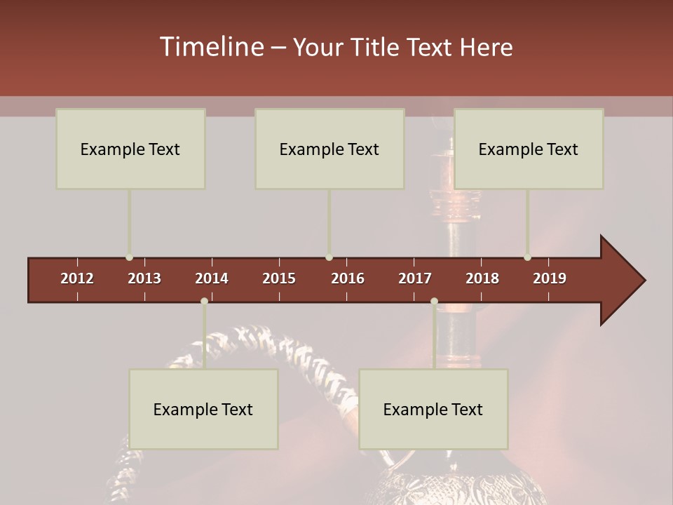 Hookah Pen PowerPoint Template