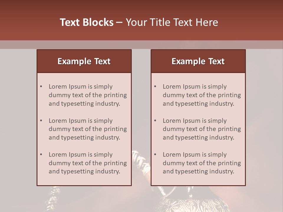 Hookah Pen PowerPoint Template