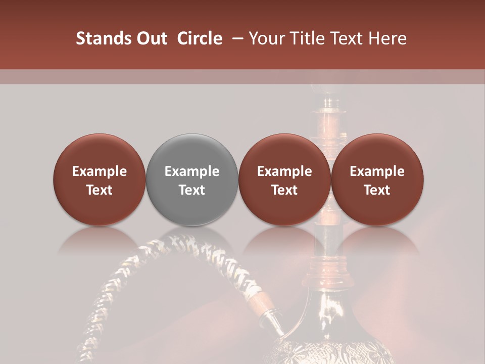Hookah Pen PowerPoint Template