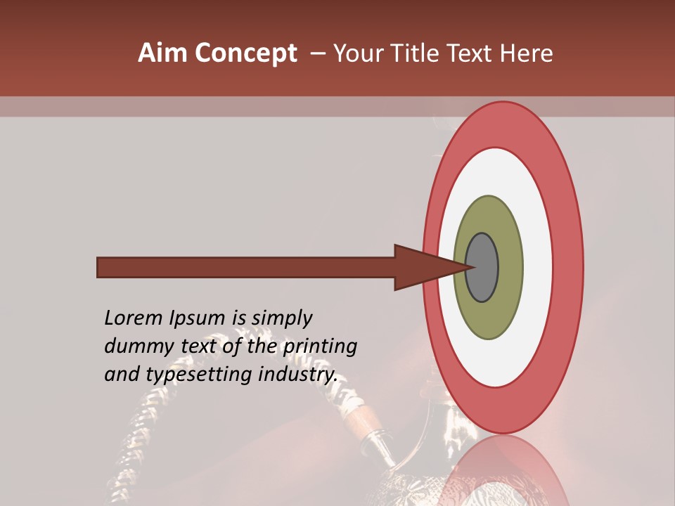 Hookah Pen PowerPoint Template