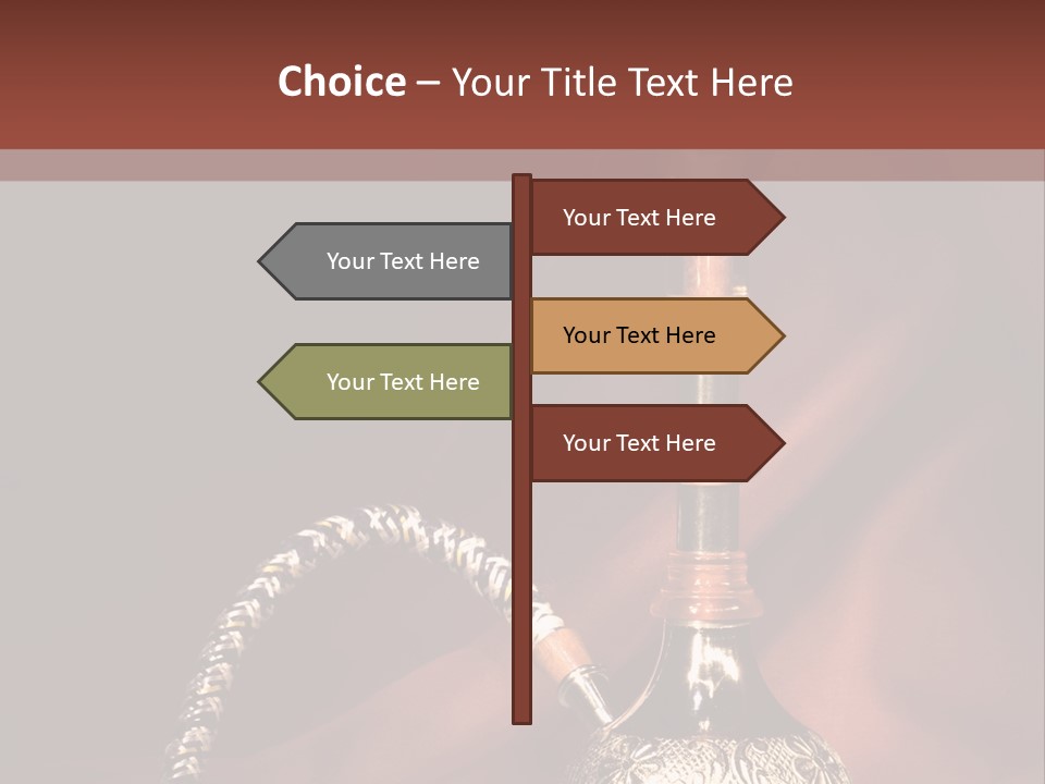 Hookah Pen PowerPoint Template