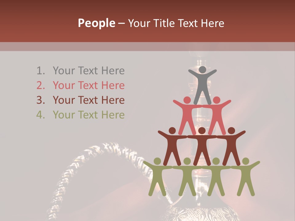 Hookah Pen PowerPoint Template