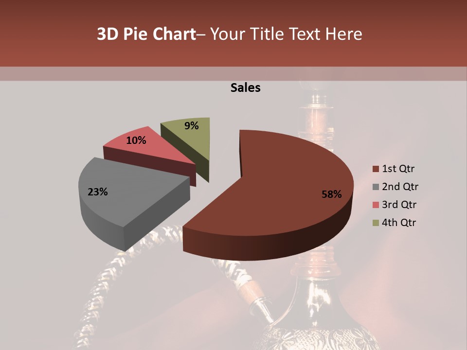 Hookah Pen PowerPoint Template