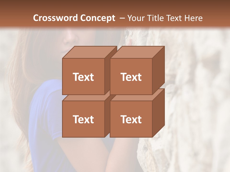 Face Beauty Eyes PowerPoint Template