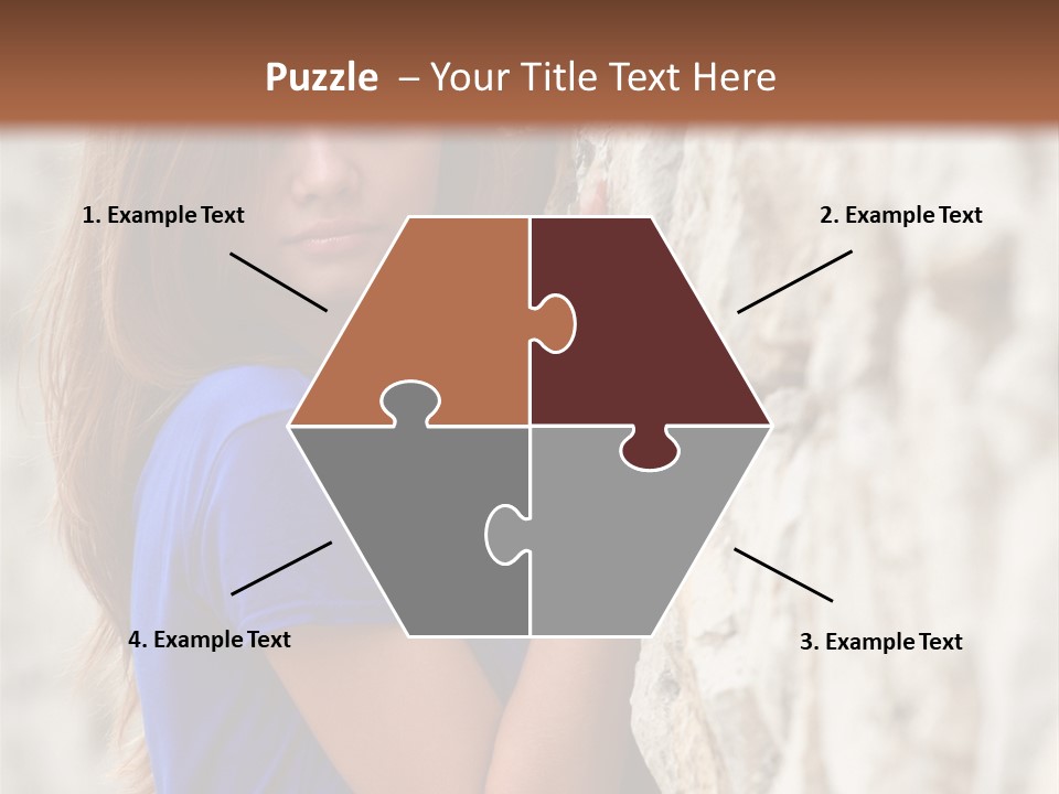 Face Beauty Eyes PowerPoint Template