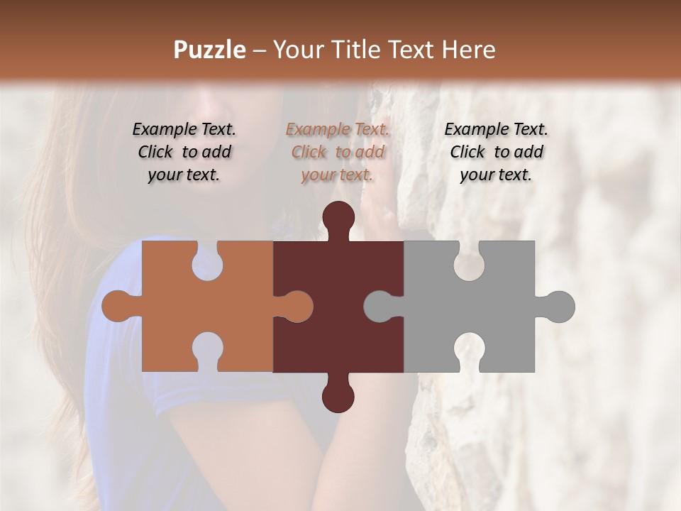 Face Beauty Eyes PowerPoint Template