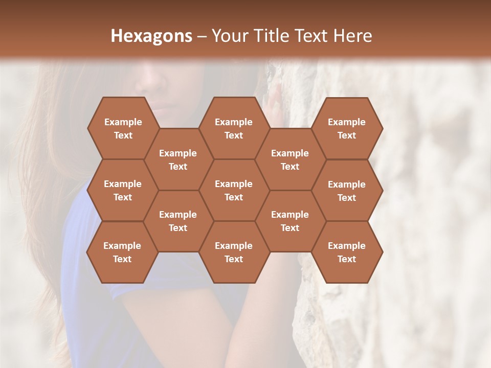 Face Beauty Eyes PowerPoint Template