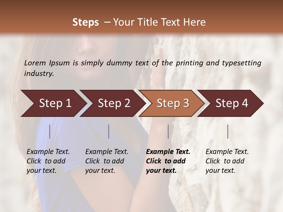 Face Beauty Eyes PowerPoint Template