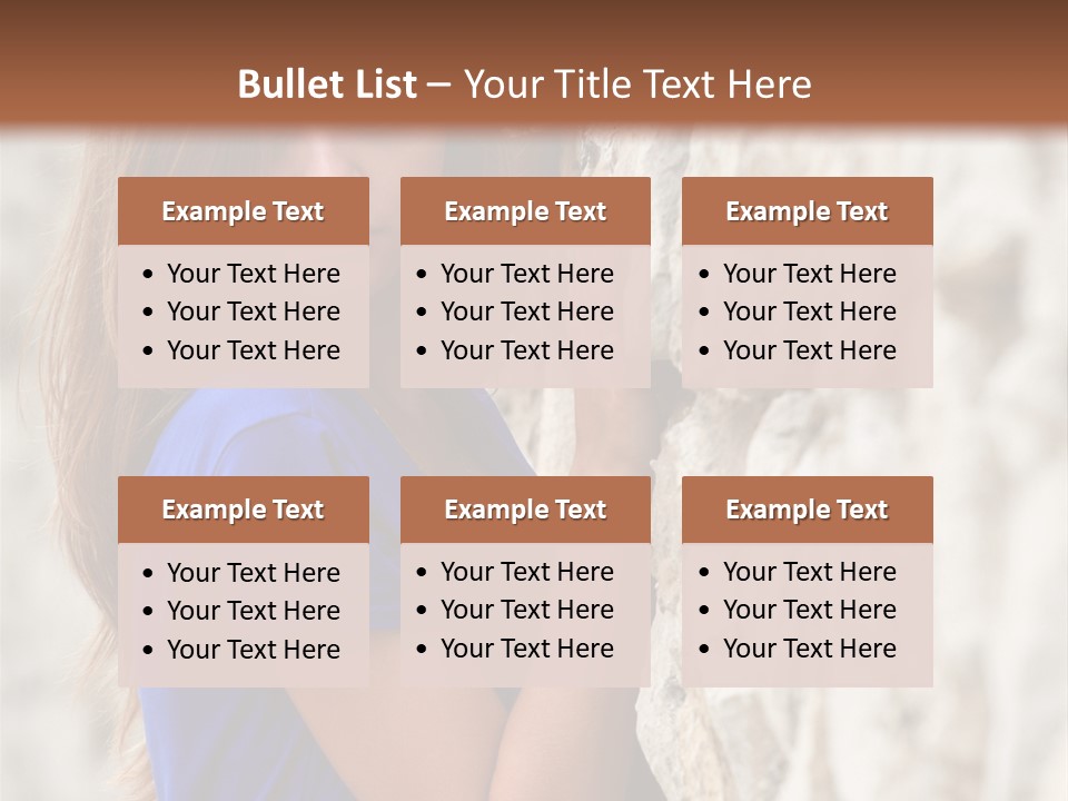 Face Beauty Eyes PowerPoint Template