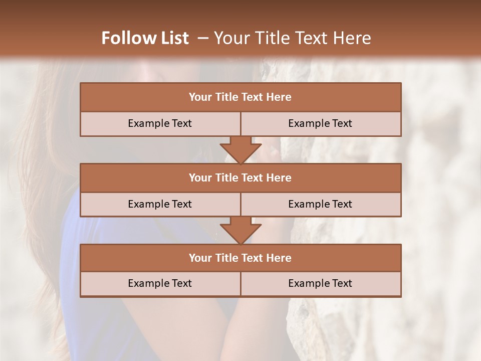 Face Beauty Eyes PowerPoint Template