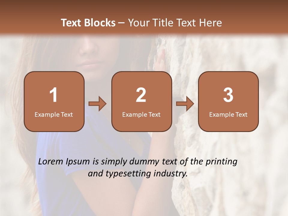 Face Beauty Eyes PowerPoint Template