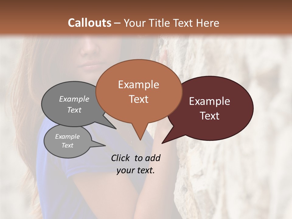 Face Beauty Eyes PowerPoint Template