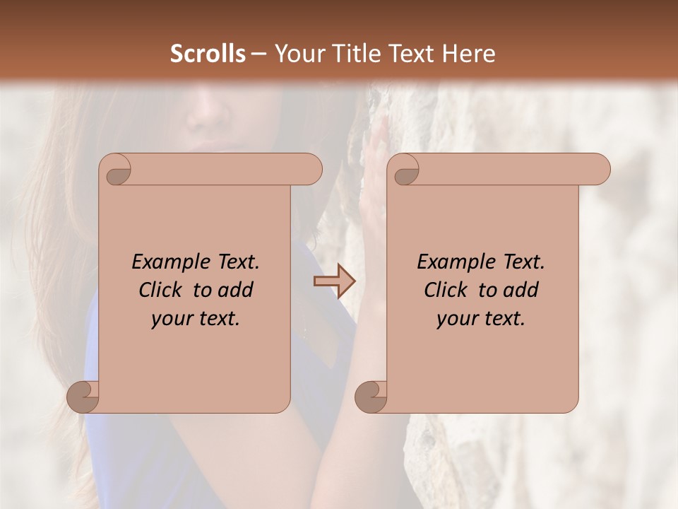 Face Beauty Eyes PowerPoint Template