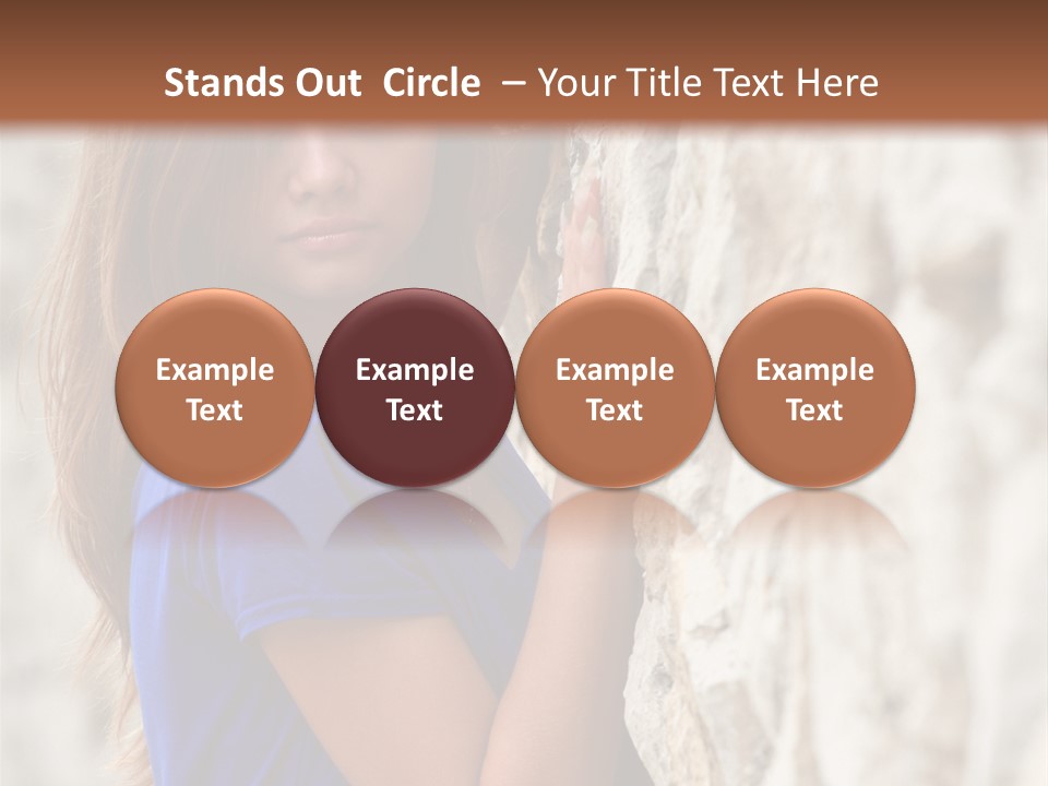 Face Beauty Eyes PowerPoint Template