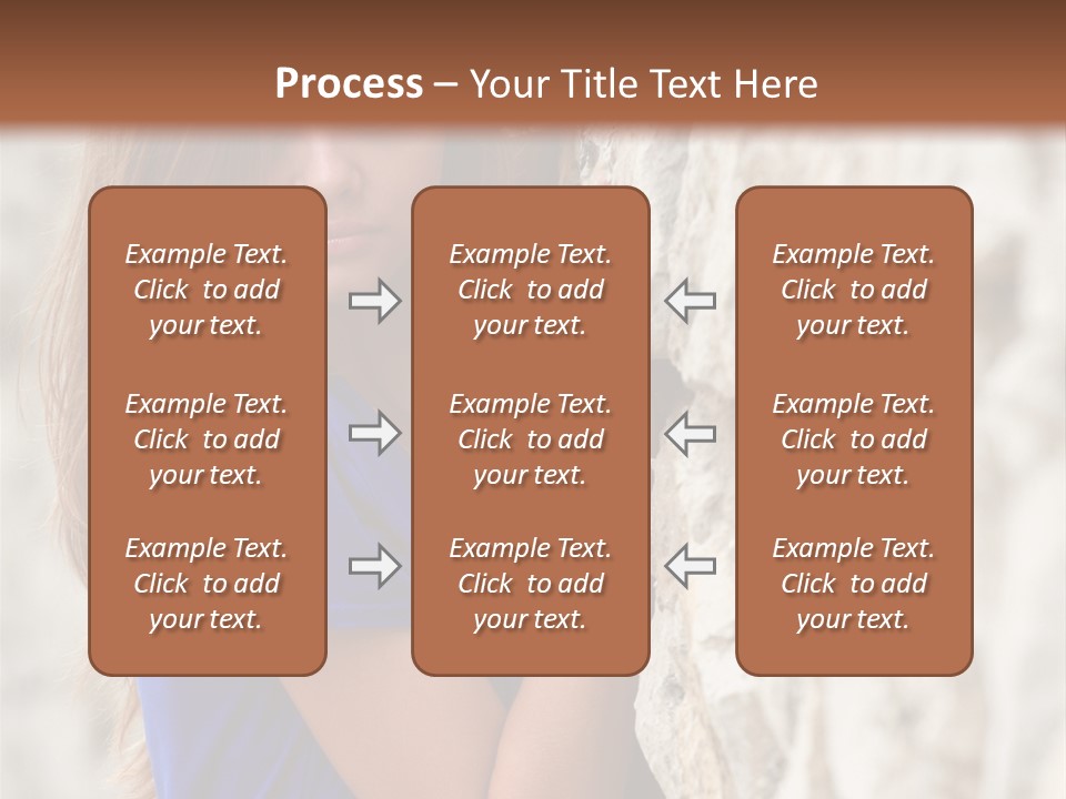 Face Beauty Eyes PowerPoint Template