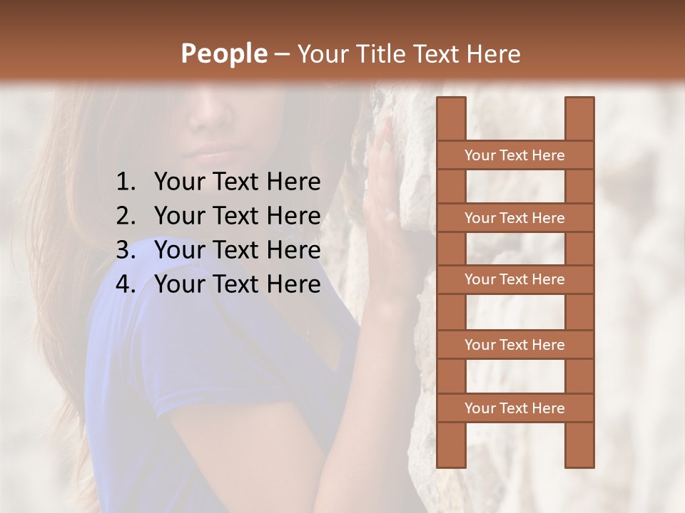 Face Beauty Eyes PowerPoint Template