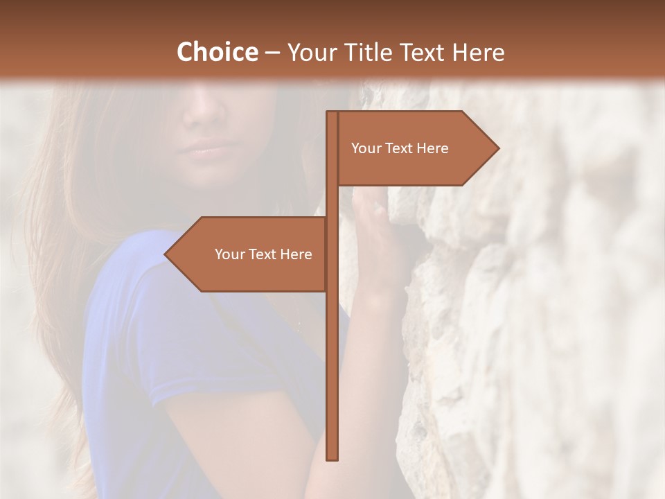 Face Beauty Eyes PowerPoint Template